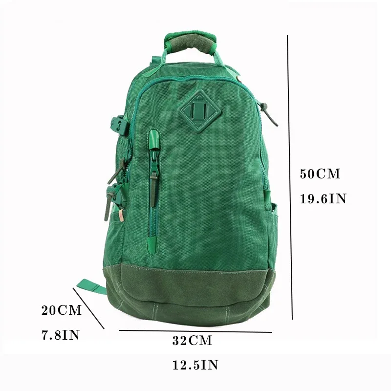 sac à dos neutre unisexe, décontracté, tendance, pour étudiants, voyages, affaires, sac pour ordinateur portable, couleurs noir, marron, kaki, vert