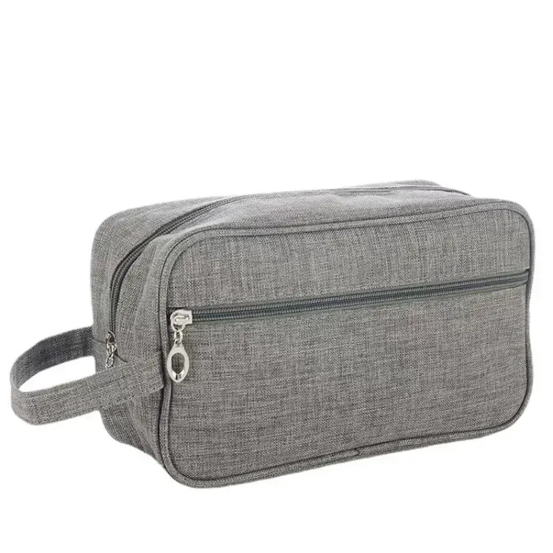 nouvelle trousse de maquillage imperméable en tissu oxford, organiseur de voyage pour homme, trousse à cosmétiques portable, trousse de toilette multifonctionnelle pour femme