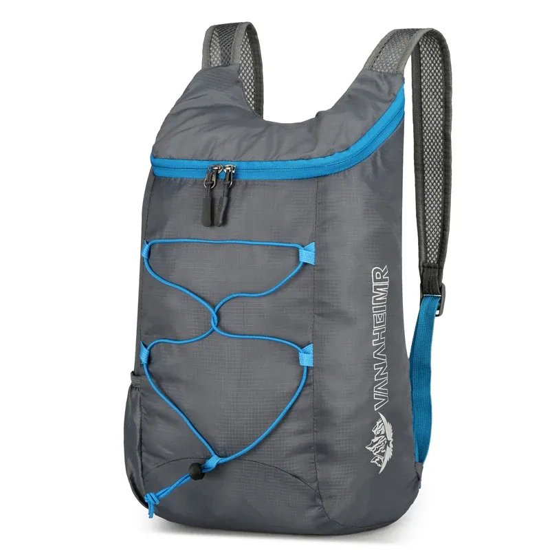 le sac à dos léger d'extérieur pliable en nylon, un sac à main simple et un sac de randonnée convient aux sports et aux voyages de plein air