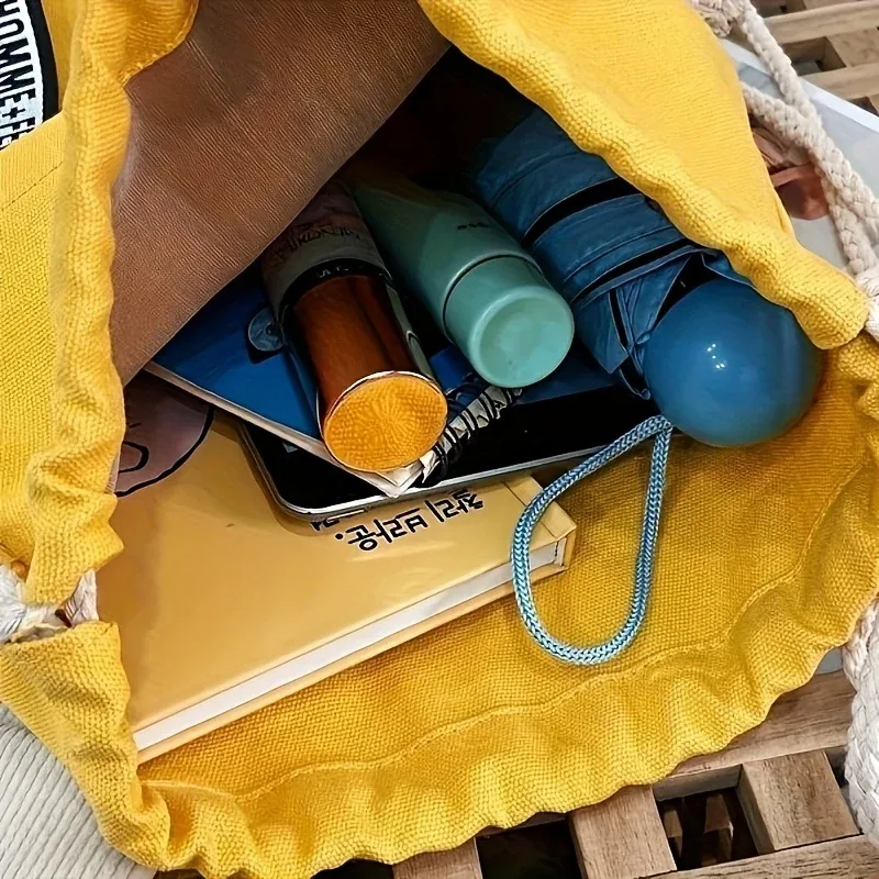 sac à dos à cordon de serrage tendance, durable et léger, sac de sport réglable et portable pour adolescents, femmes, école et usage quotidien
