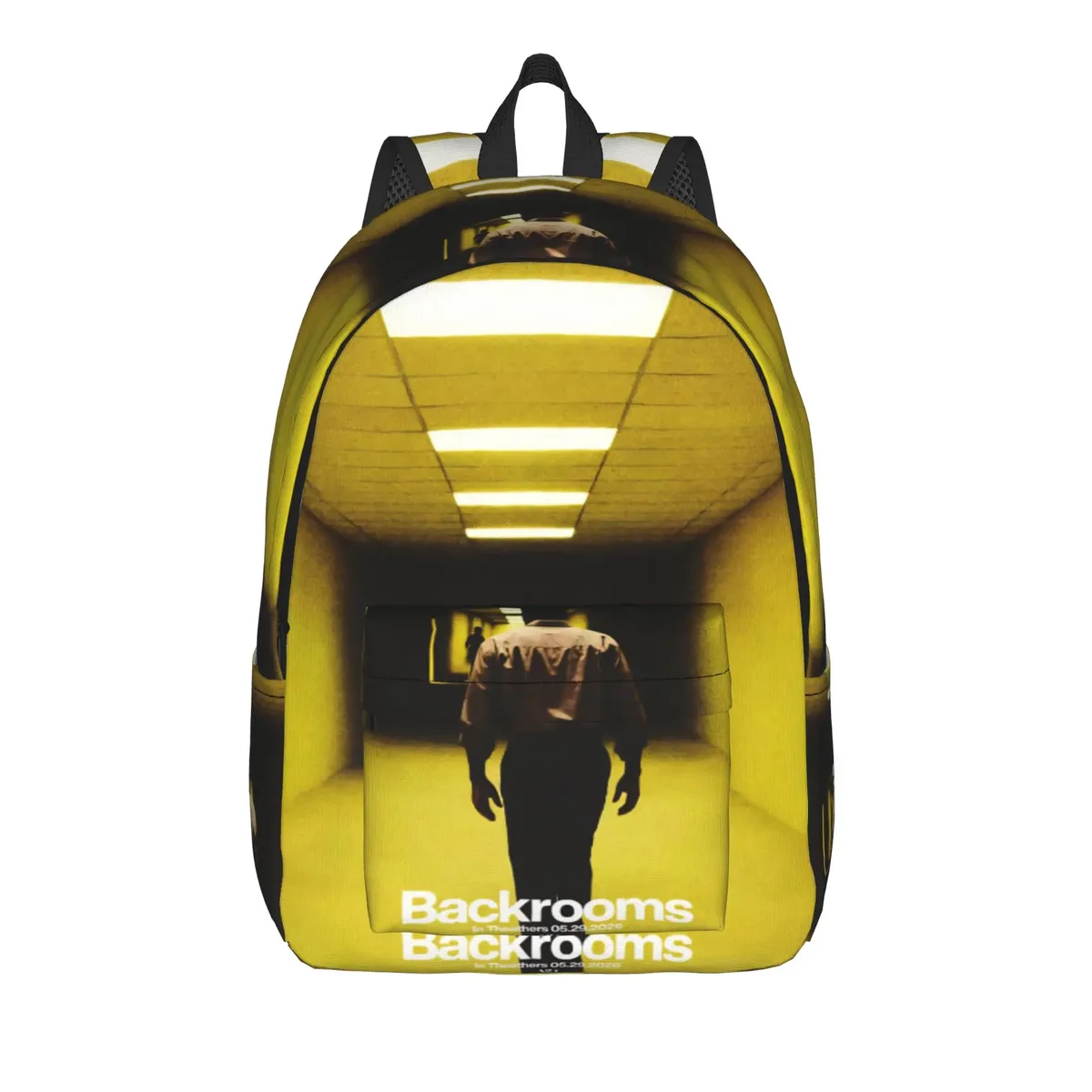 sac à dos backrooms horror movie 2026 pour hommes et femmes, sac à dos cool pour étudiants et professionnels, sacs en toile pour l'université, cadeau