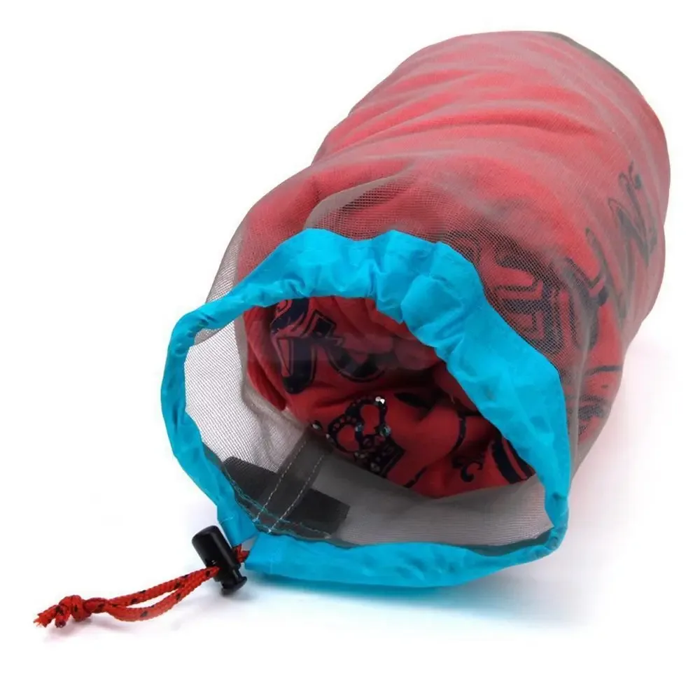 outils de randonnée de haute qualité, accessoires de sport ultralégers en maille pour le camping, sacs de voyage, sac de rangement à cordon, organisateur d'escalade