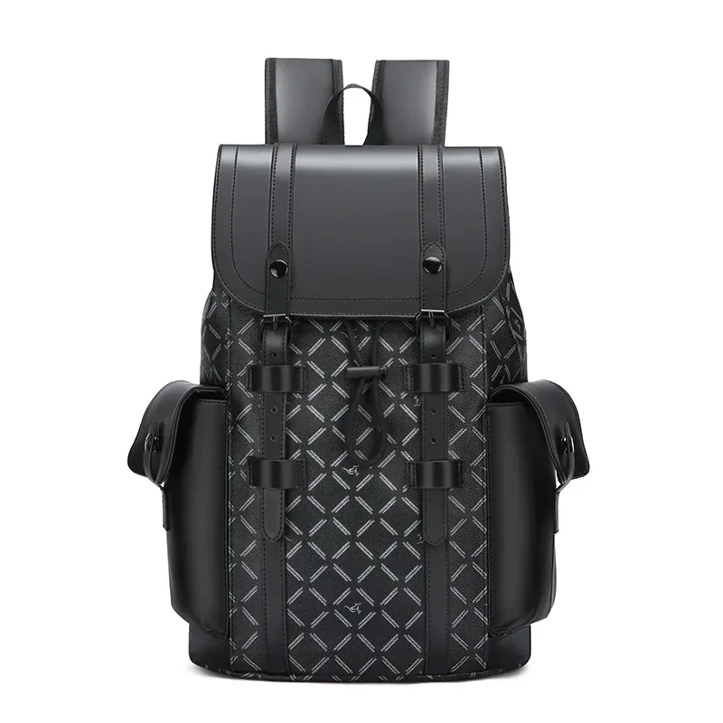 sac à dos tendance avec compartiment pour ordinateur portable de 14 à 16 pouces, sac de voyage imperméable pour affaires, sac d'école, mochila viaje