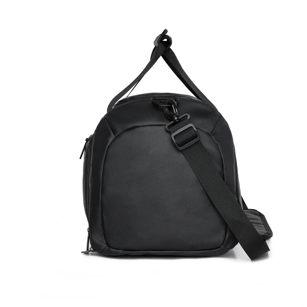 sac de fitness de voyage avec compartiment à chaussures indépendant hydrofuge de grande capacité, sac à bandoulière pour hommes et femmes, sac à bagages multifonctionnel