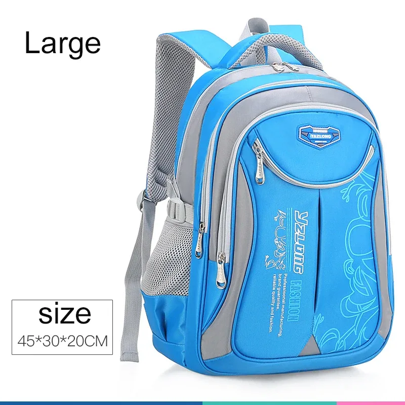 nouveau sac à dos cartable enfants sacs d'école pour adolescents garçons filles grande capacité cartable étanche enfants livre mochila escolar