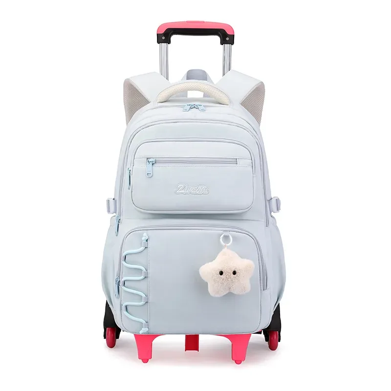 sac à dos scolaire pour enfants, sac à roulettes pour filles, sac à dos pour étudiants, sac à livres pour enfants, sac à dos à roulettes, sac à dos à roulettes