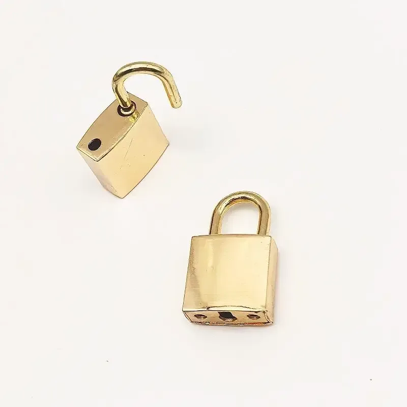 1 pièce de fermoir carré en métal pour sac, cadenas, boucle de fermeture, fermoir de bagage, accessoires décoratifs pour sacs à main et sacs diy.