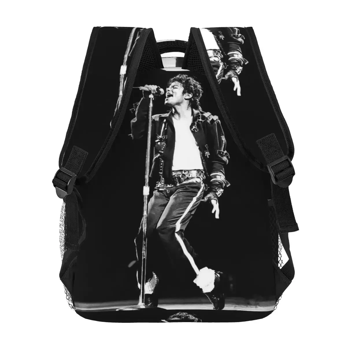 michael jackson – sacs à dos pour garçons et filles, sacs d'école pour étudiants, sac à dos pour ordinateur portable, sac à bandoulière de grande capacité