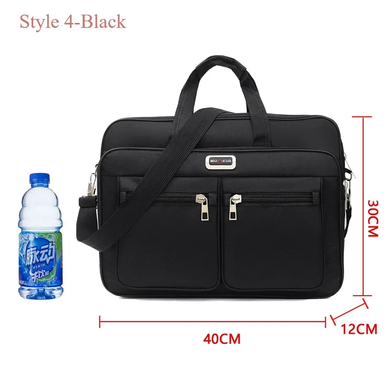 porte-documents de grande capacité, sacs de rangement d'informations pour documents d'affaires, protection pour ordinateur portable de voyage de week-end, organiser les accessoires de sac à main
