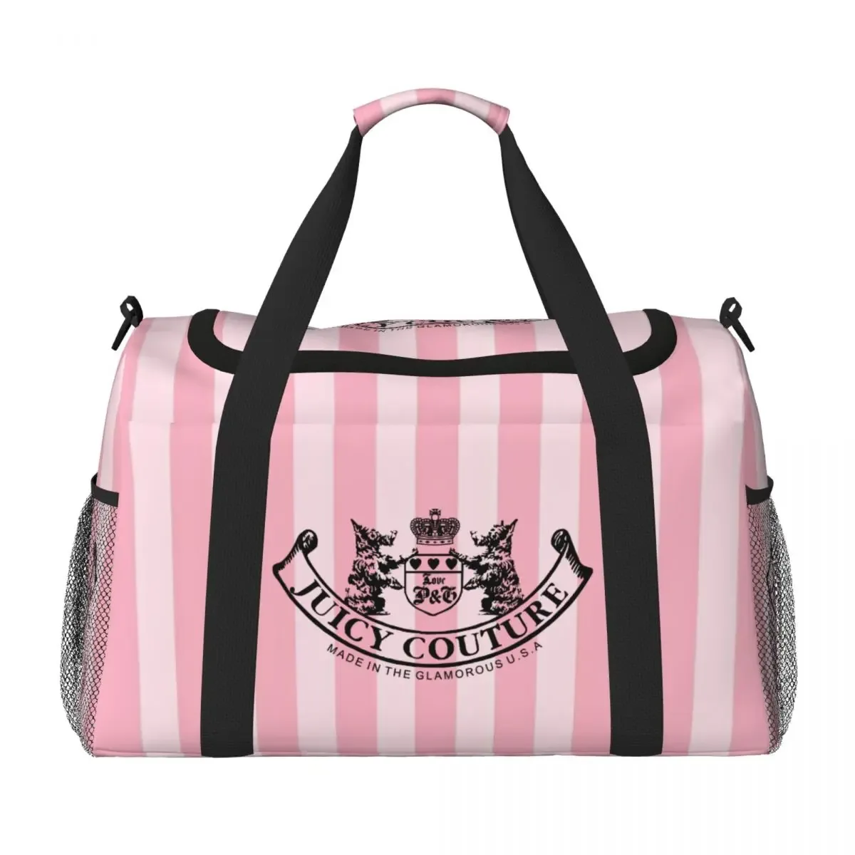 j-juicy-c-couture sac de voyage unisexe, sac à bandoulière, sac de cabine, sac fourre-tout grande capacité, sac de week-end, sac de sport