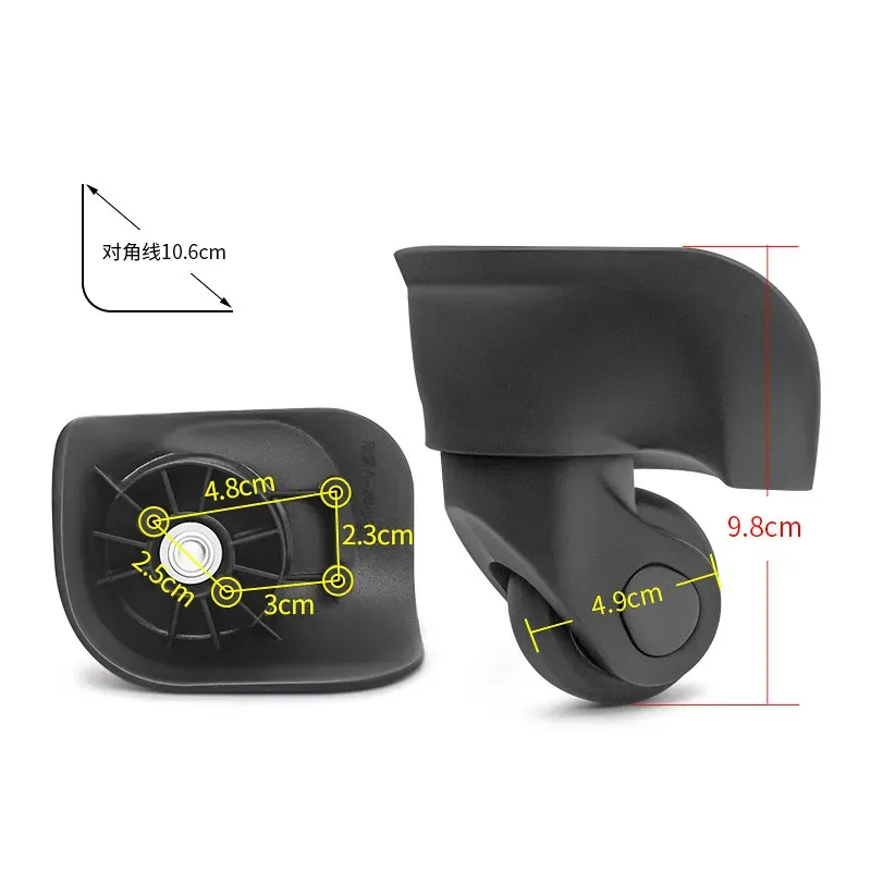 roues de valise a-26 a26 compatibles avec samsonite, pièces de rechange universelles pour valise de voyage