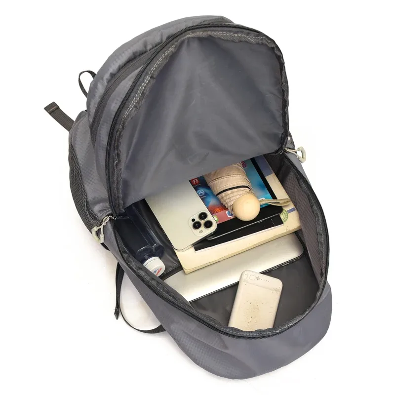 sac d'alpinisme extérieur de grande capacité unisexe hydrofuge 25-35l, sac à dos de randonnée de voyage léger disponible en plusieurs couleurs