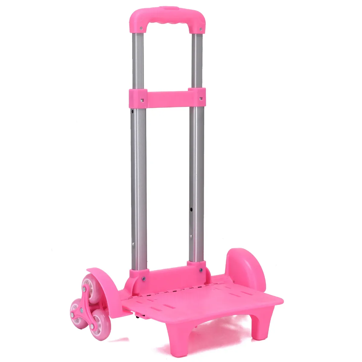chariot pour sac à dos et sac d'école pour enfants, bagage pour enfants, chariot haute fonction, extensible, le plus récent, 6 roues