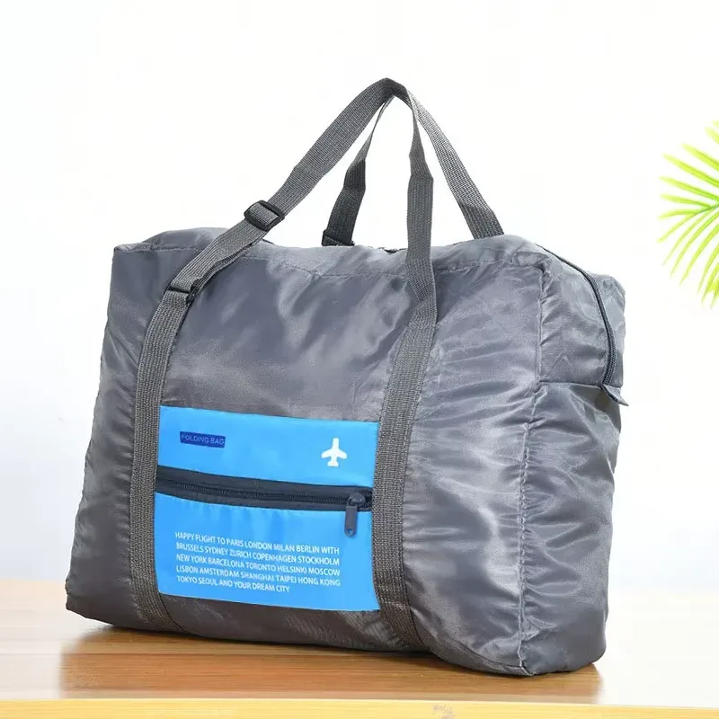nouveau sac à bagages de voyage pliable et étanche, sac de rangement de bagages de grande capacité, sac à main de voyage pour bagages d'embarquement, adapté pour bu