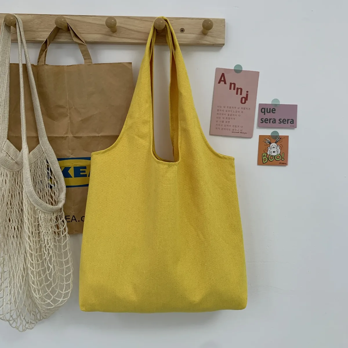 sac de rangement en toile vierge personnalisé avec logo imprimé, sac fourre-tout à main pour hommes et femmes, sacs de courses à bandoulière pour supermarché