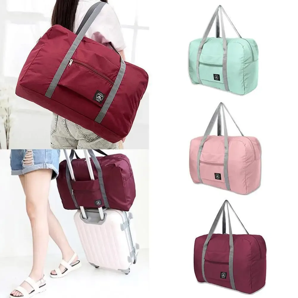 sac de voyage pliable, sac de week-end imperméable de grande capacité, sac de sport à main pour femmes et hommes