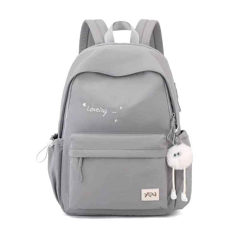 sac à dos tendance 2026 pour femme, grande capacité, étanche, pour l'université, sac d'école pour ordinateur portable, sac de voyage mignon pour fille