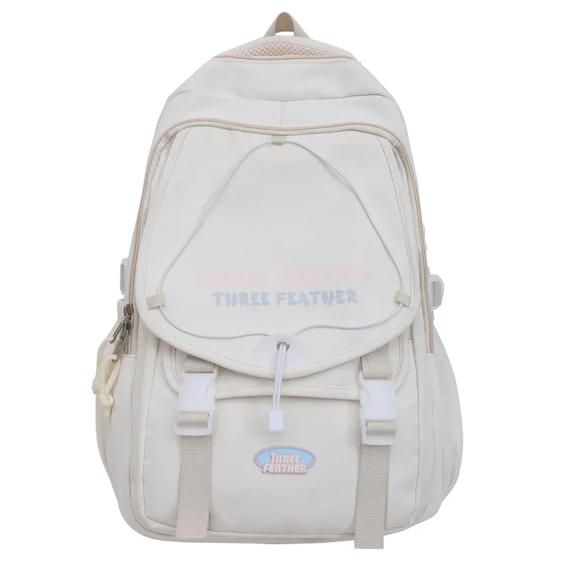 sac à dos avec pendentif de dessin animé ins de style coréen, sac à main pour femmes, sac d'école de grande capacité pour étudiants, sac de transport et de voyage
