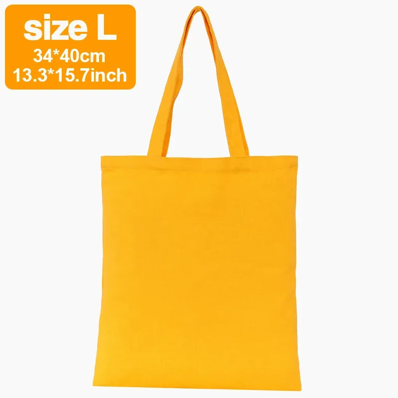 sac fourre-tout en toile unie 100 % coton, sac à main décontracté, sac à main polyvalent, travail, réutilisable, courses, sac d'épaule portable personnalisé - marque gaaj
