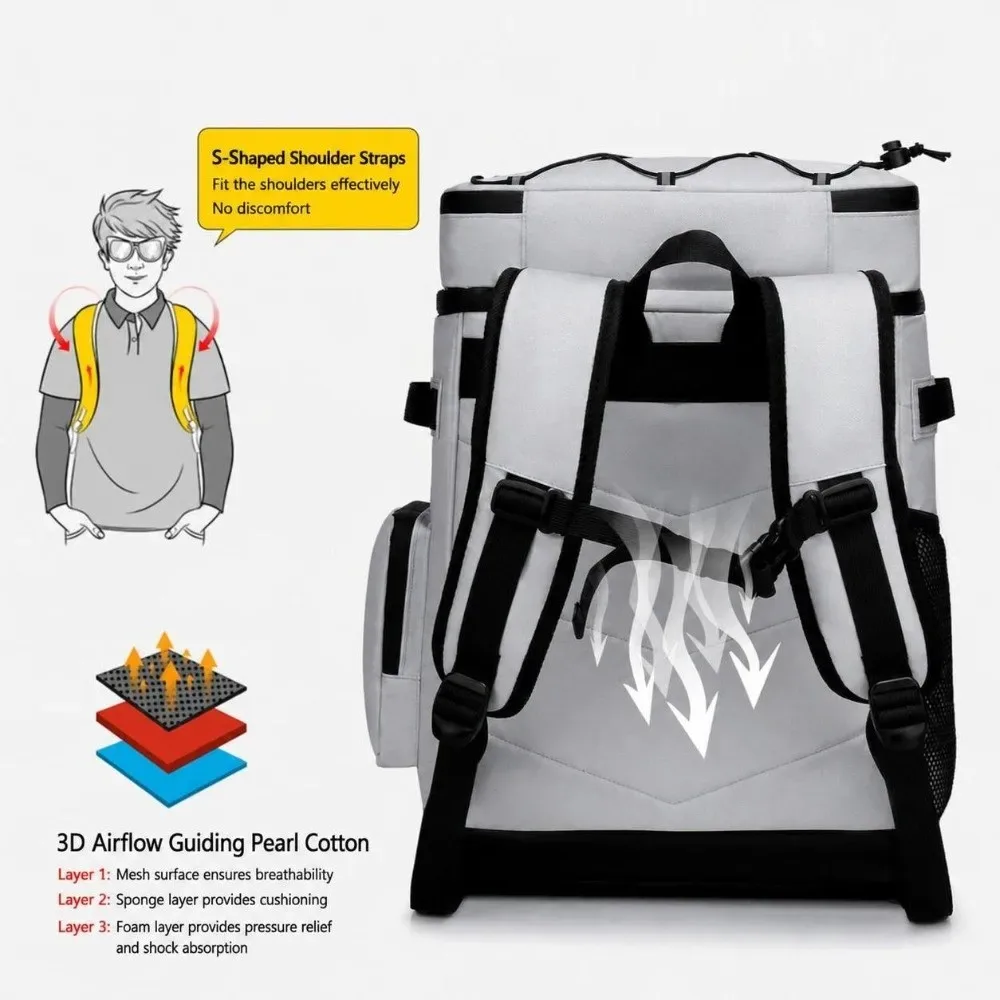 Nouveau sac à dos isotherme imperméable, grande capacité, sac isotherme de haute qualité, étanche, idéal pour les voyages
