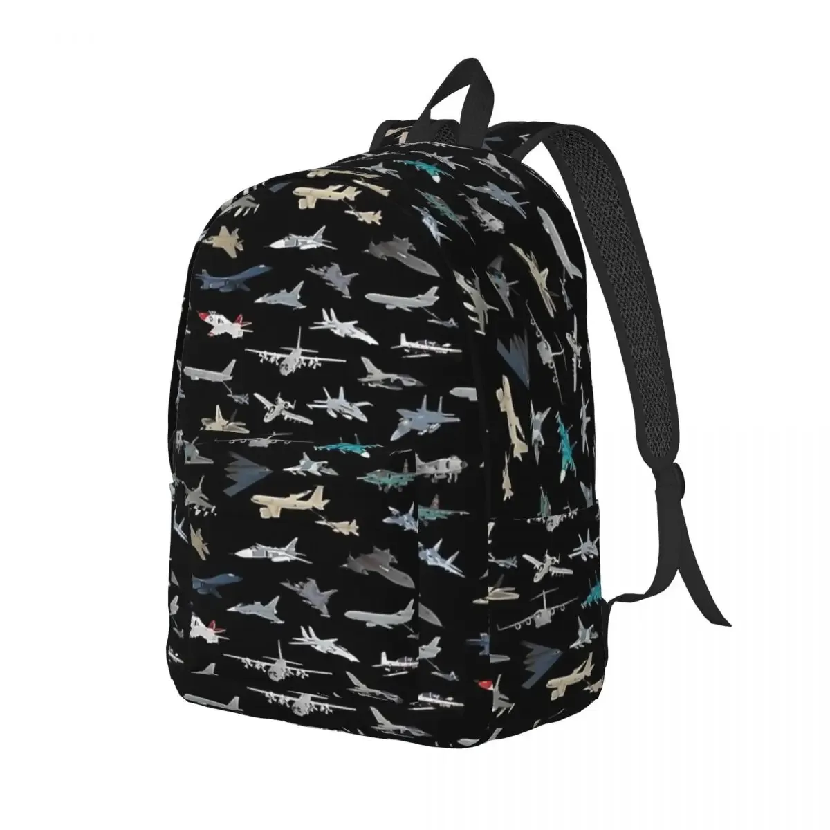 sac à dos airana militaire moderne, sac à dos d'affaires pour lycée, avion de chasse, pilote, ordinateur portable, sacs en toile, léger