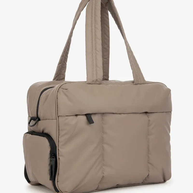 sac polochon en duvet grande capacité pour femmes, sacs à bandoulière multifonctionnels de grande capacité, séparation sèche et humide, sac à main de voyage