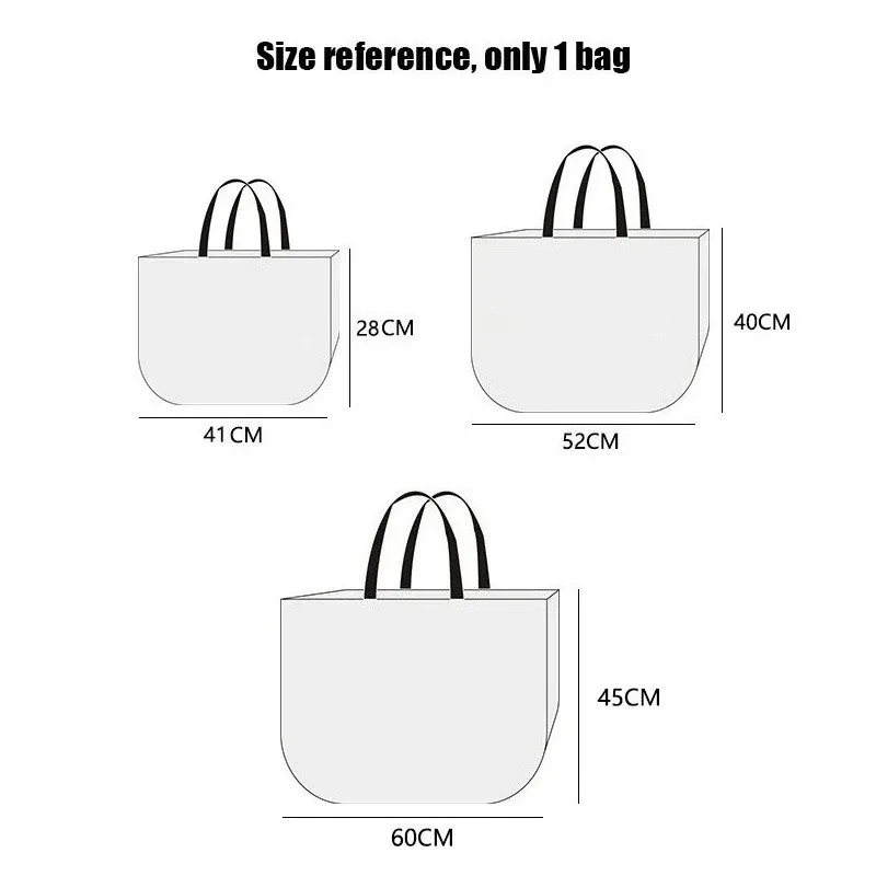sac de courses réutilisable imperméable argenté avec poignées violettes, sac fourre-tout tissé à bandoulière, sac à main portable pour courses, vêtements et rangement quotidien