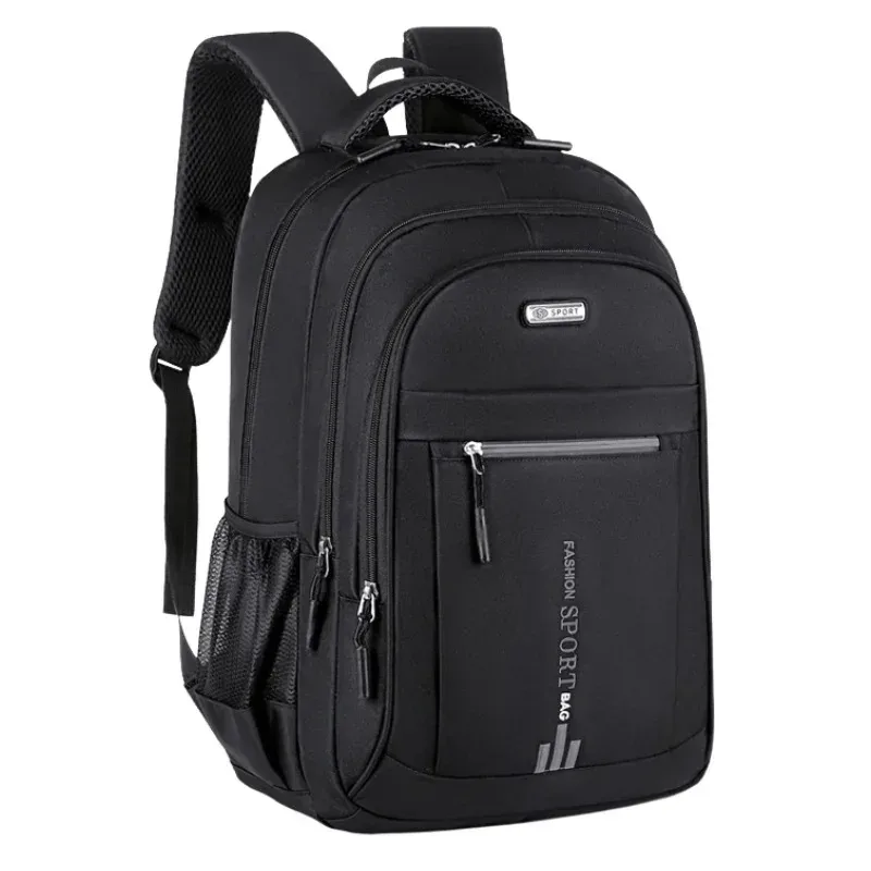 sac à dos pour ordinateur portable de 15,6 pouces avec trois grands compartiments, forte capacité de charge, supporte 45 lb, pour les trajets quotidiens et les voyages