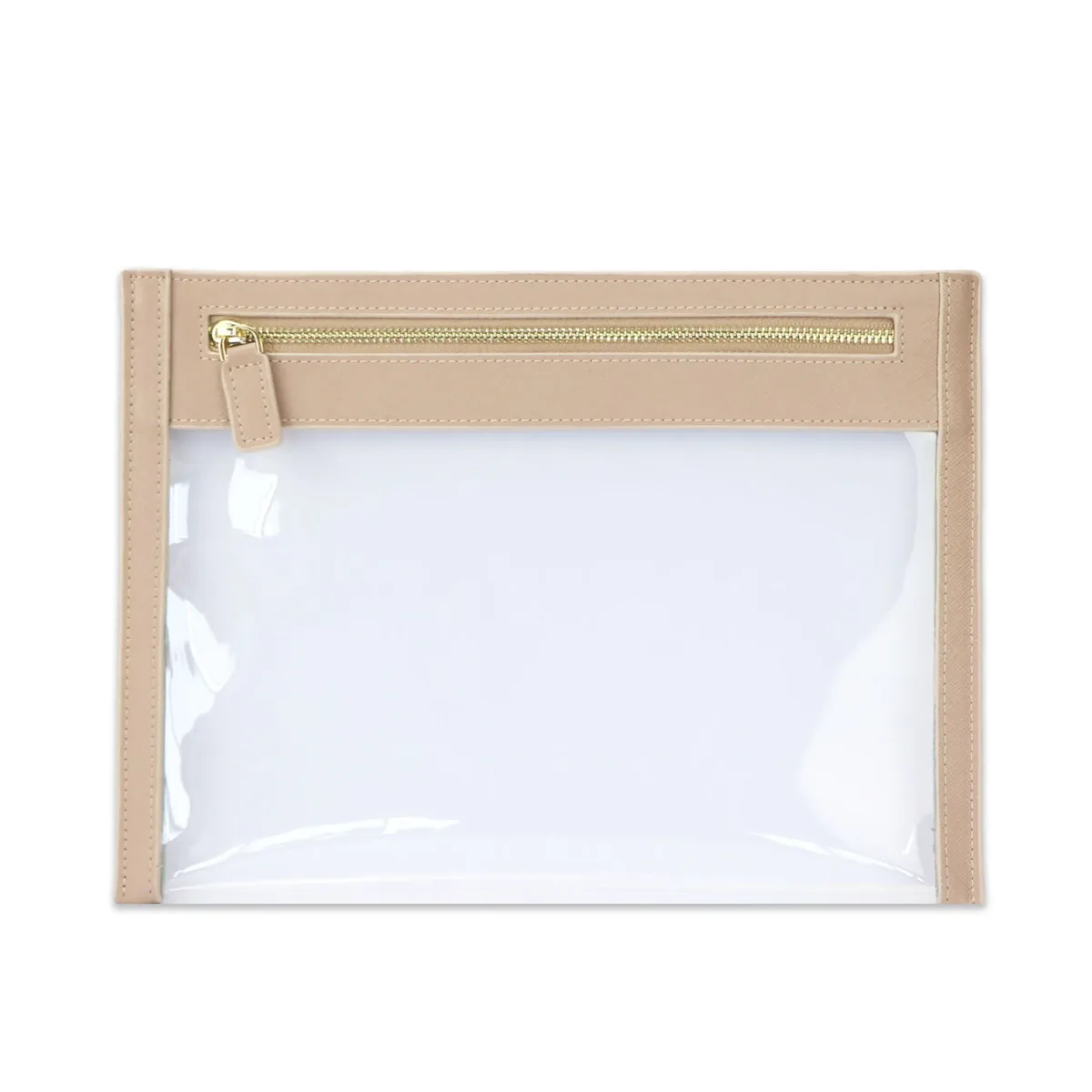cusstomized lettres coloré saffiano cuir transparent pvc sac cosmétique dames tpu organisateur de voyage sac de lavage