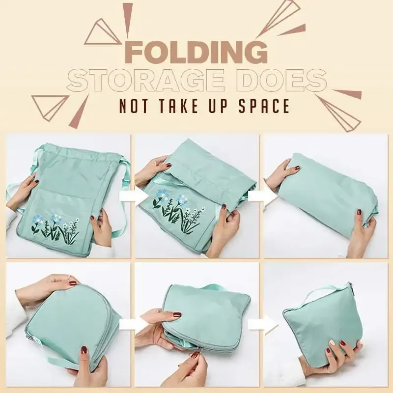 markroyal femmes cordon sac à dos pliant doux multifonction portable mode femmes voyage shopping sac à main livraison directe