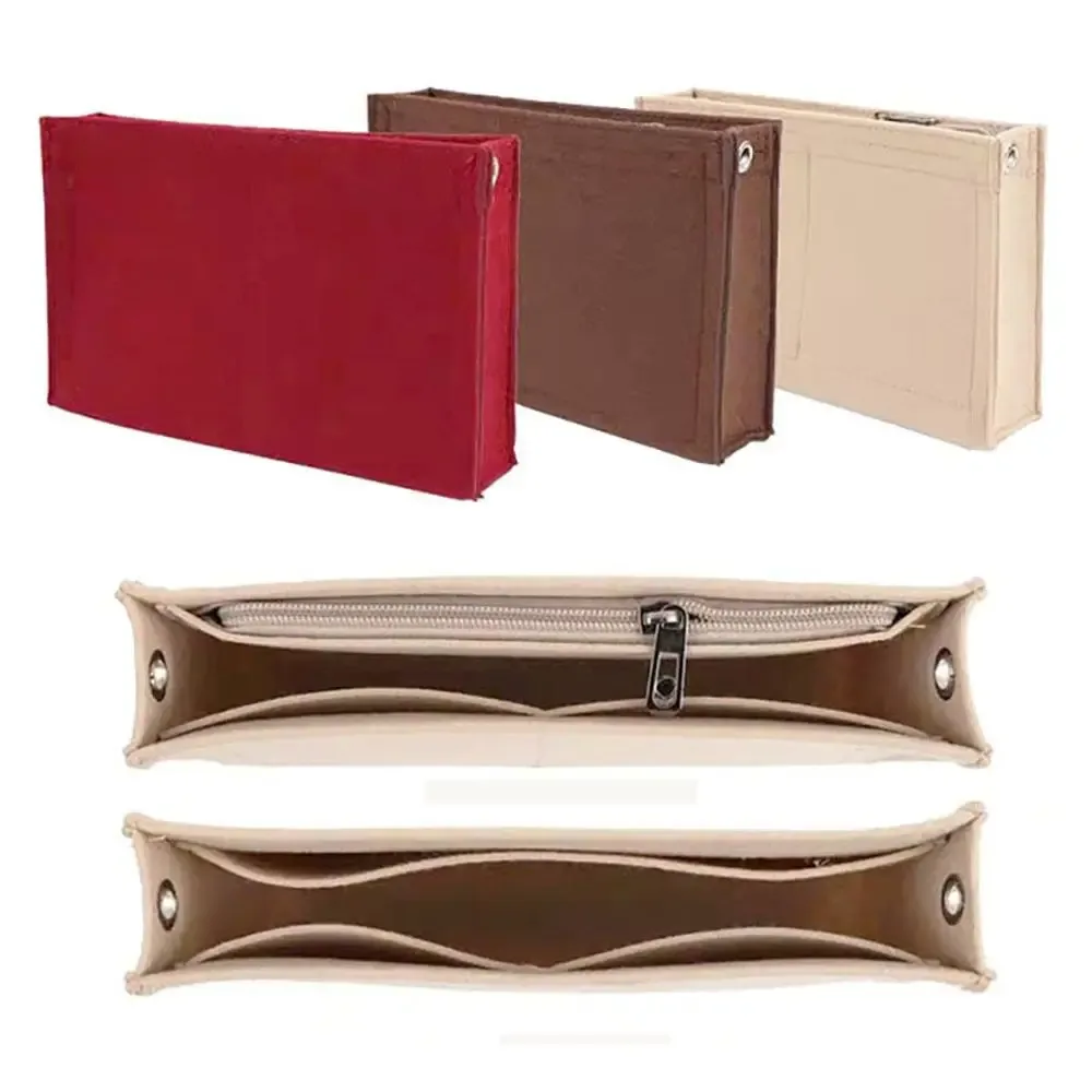 Sac d'insertion en feutre, sac de rangement durable, support de sac à main, organisateur de doublure intérieure portable
