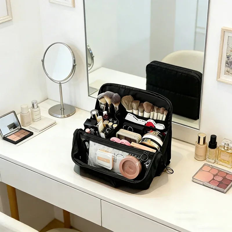 sac de rangement de beauté portable pour les voyages et l'usage quotidien