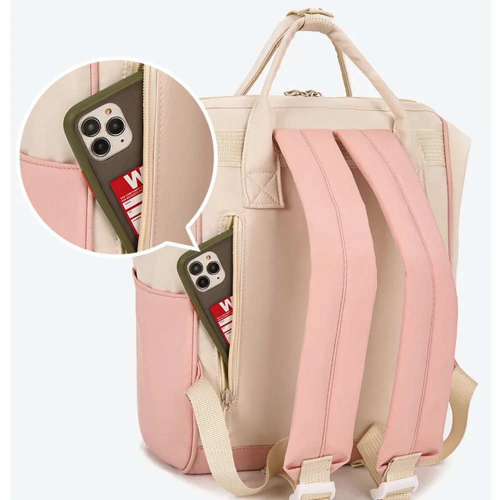 sac à dos kawaii tendance japonaise, grande capacité, sac d'école pour femmes, filles, étudiantes, sac à dos imperméable pour ordinateur portable, pour les voyages