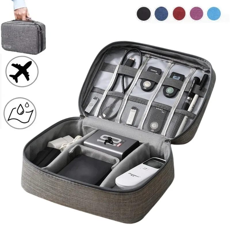 sac de rangement numérique portable, gadget usb, câble étanche, évaluateurs, revieélectroniques, accessoires, pack numérique, fournitures
