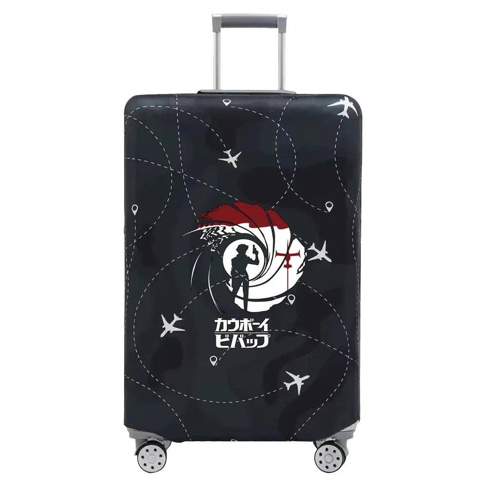 couvertures de bagages de voyage, housse de protection, housses de valise anti-poussière commandées, série d'impression de dessin animé, accessoires de voyage for18-32inch