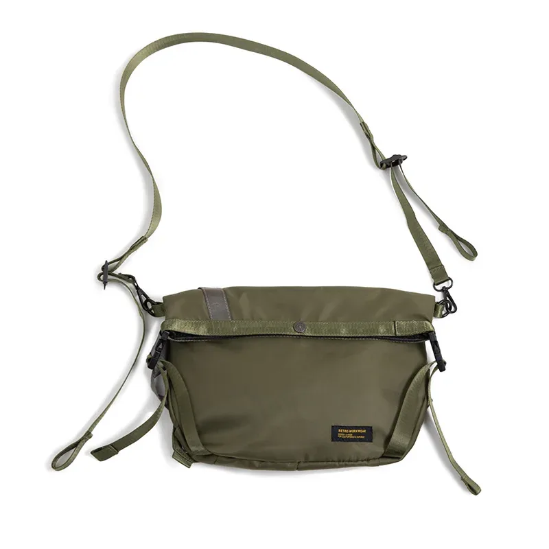 maden-sacs à bandoulière de grande capacité pour hommes, sac de messager initié, sangle réglable, multifonctionnel, extérieur, randonnée, cyclisme, voyage