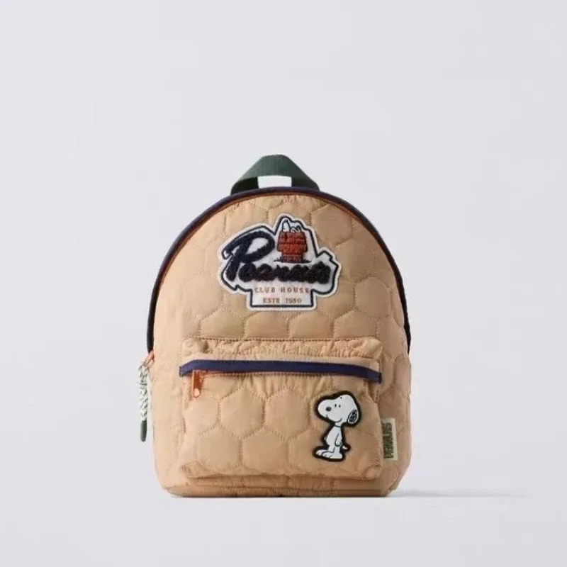 sac à dos snoopy de dessin animé, grande capacité, sac d'école pour étudiants, sac de voyage tendance et populaire pour la rentrée scolaire