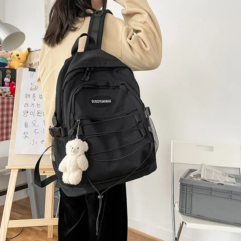 mode fille collège sac d'école décontracté simple femmes sac à dos léopard livre packbags pour adolescent voyage sacs à bandoulière pochette d'ordinateur