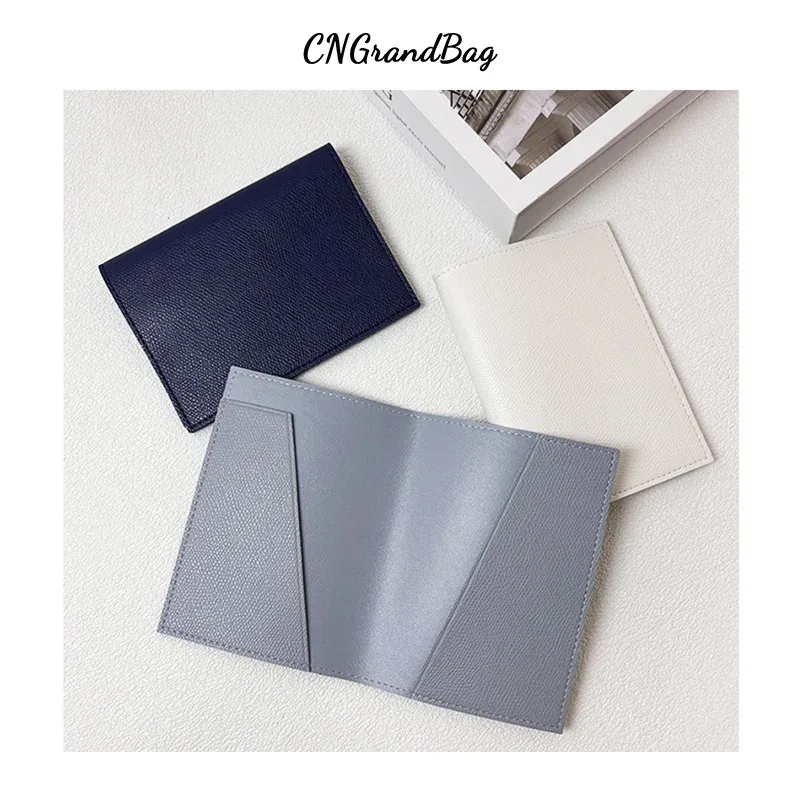 porte-billets personnalisé gratuit, simple et polyvalent, motif palmier, en cuir, multifonctionnel, avec étiquette de bagage et coffret cadeau