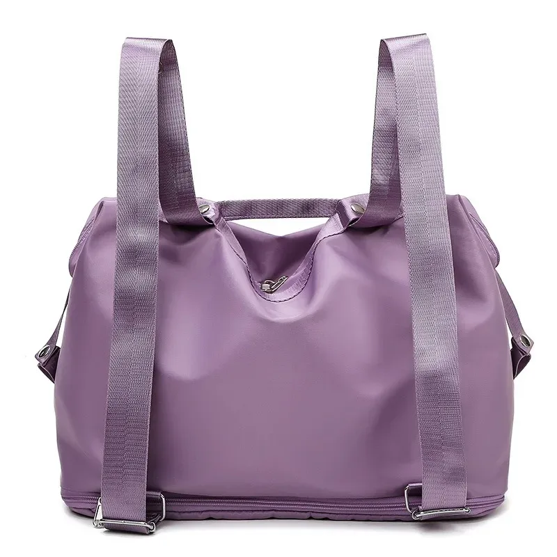 sacs de voyage à double dos extensibles de grande capacité, sac de rangement de bagages, sac à main étanche et pliable, sac de rangement pour vêtements de voyage