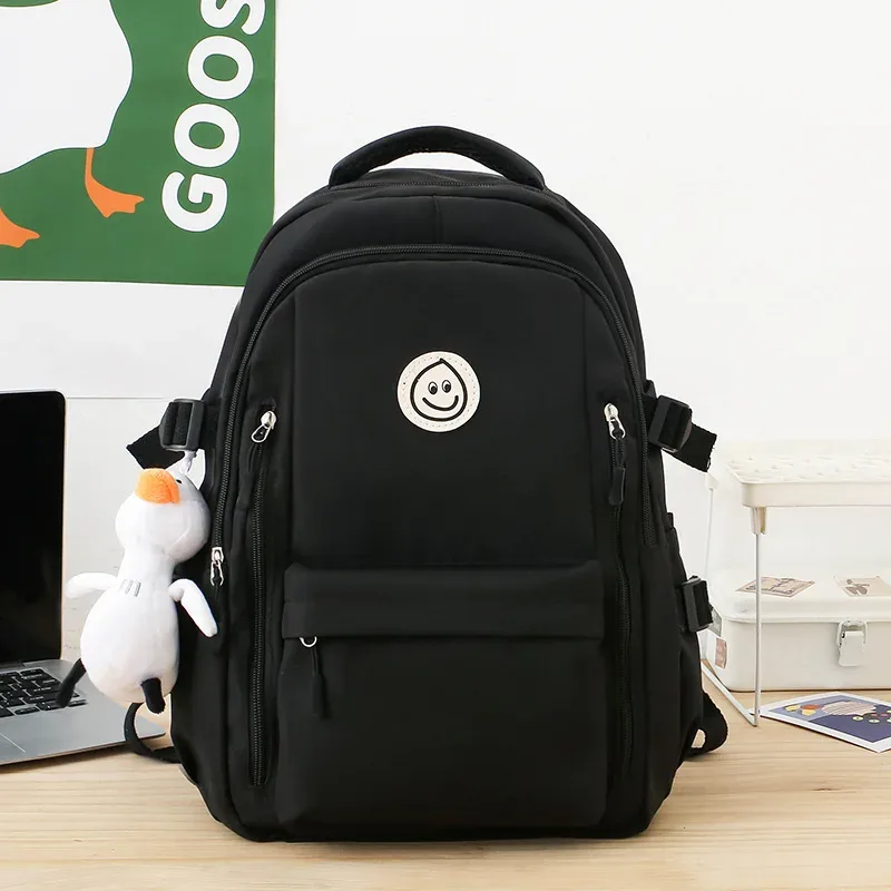 2024 grand femme mignon collège sac à dos fille voyage livre sac à dos en nylon mode dames sac de loisirs femmes ordinateur portable hommes sacs d'école