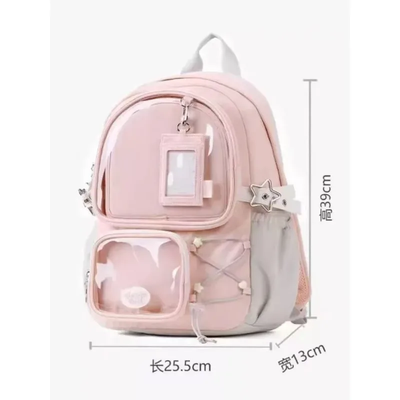 nouveau japonais y2k filles bande dessinée convent mode ita sac poupées sac bricolage sacs sac d'école grande capacité femmes sac à dos sac de voyage