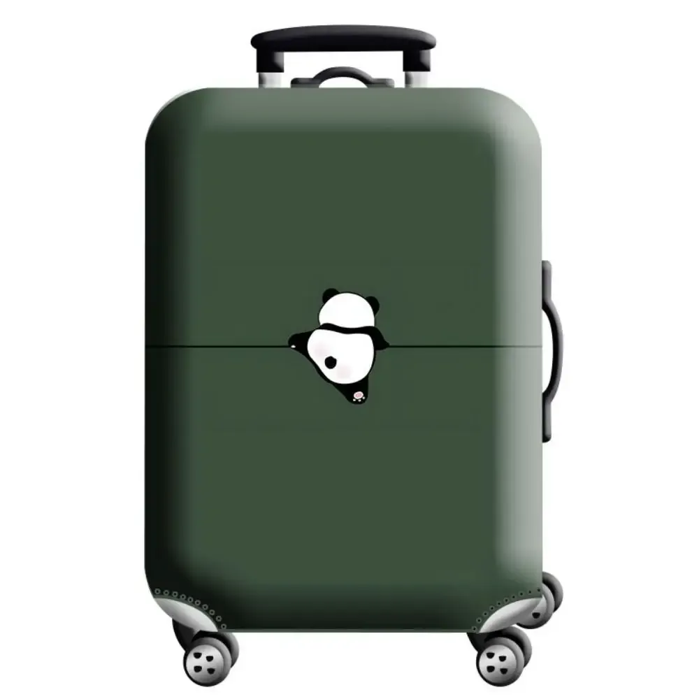 housse de protection anti-rayures pour bagages, anti-poussière, antivol, housse de valise durable avec motif animal mignon, accessoires de voyage