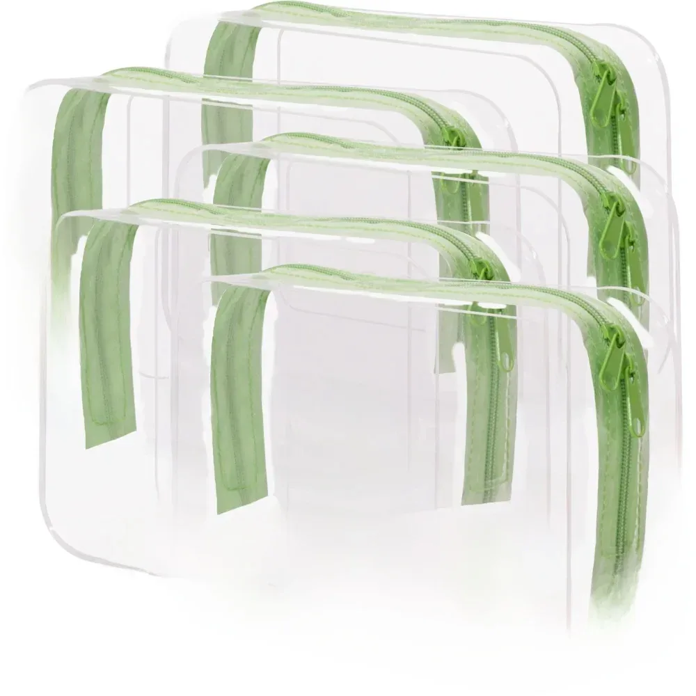 sac de maquillage transparent de grande capacité, portable, imperméable en pvc, sac de rangement pour articles de toilette de voyage, sac doux inodore pour un transport facile