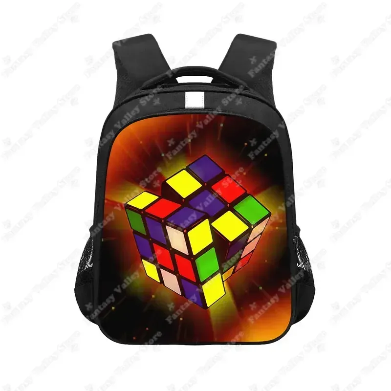 sac à dos imprimé magic cube, carré magique, sac à dos pour enfants, sacs d'école pour adolescents, sac à dos pour ordinateur portable, sac de livre, cadeau