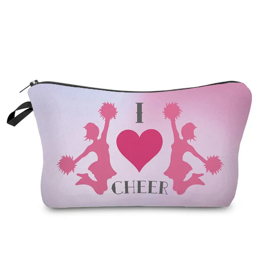 trousse à cosmétiques pom-pom girl pour femmes, trousses de maquillage pour adolescentes, pocommuniste de maquillage pour femmes, cadeau