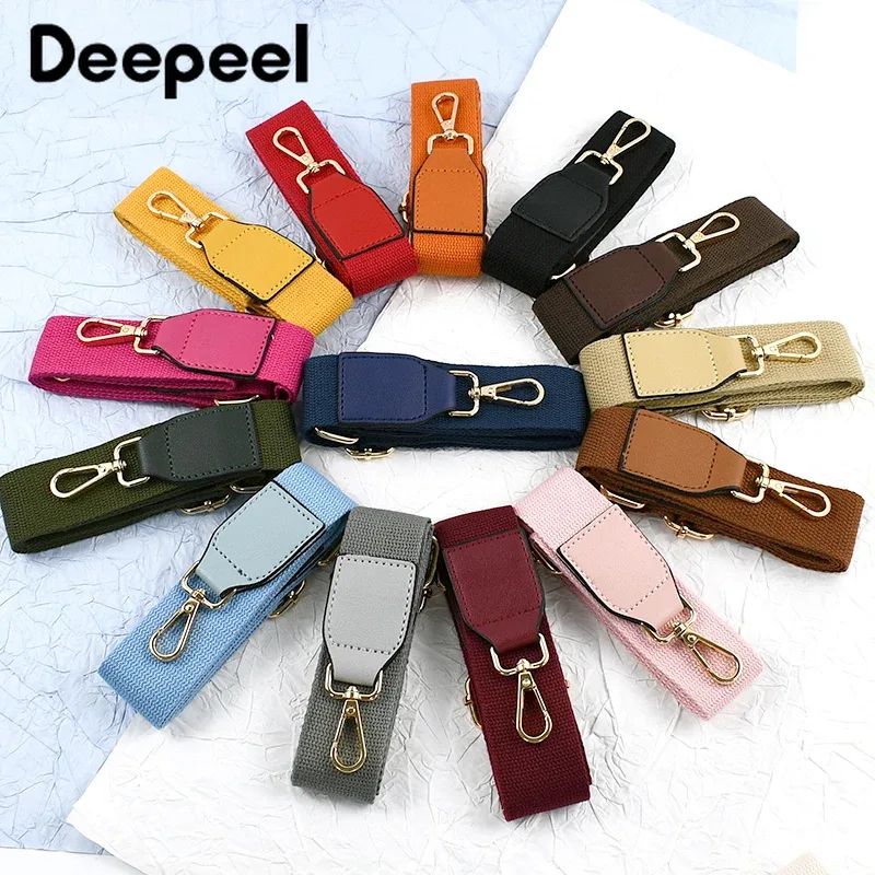 1 pièce deepeel sangle de sac à bandoulière en nylon de 3,8 cm, réglable et remplaçable, pour sacs bandoulière, sacs à main et accessoires de bricolage