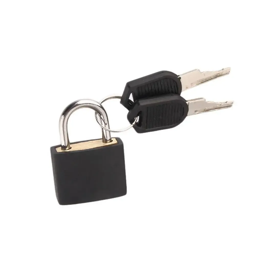 serrure de porte d'armoire de sécurité antivol, mini-cadenas de valise, acier de bain, petite serrure à bagages, fournitures de voyage, 2 prédire, 23mm