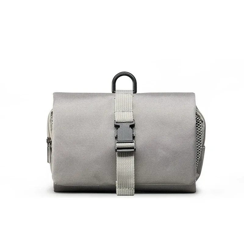 trousse de toilette pliante de style japonais, sac de rangement à crochet pour voyage d'affaires, sac à cosmétiques de haute qualité