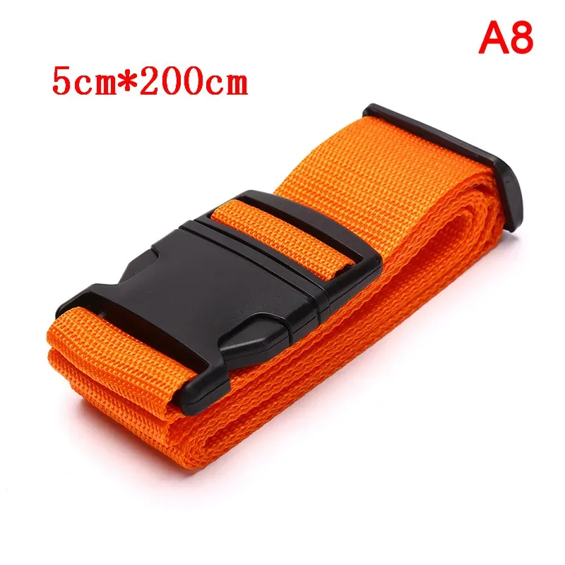 sangle de bagage de voyage réglable avec verrouillage par mot de passe, ceinture d'emballage, verrouillage sécurisé des bagages, antivol, ceinture de faisceau de bagages